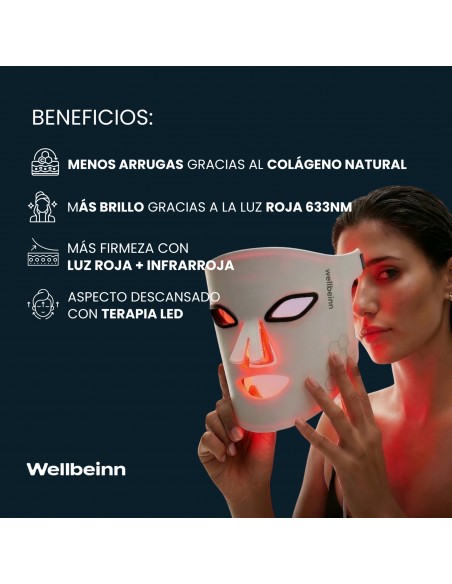Máscara de luz roja - redinn mask Máscara de luz roja - redinn mask