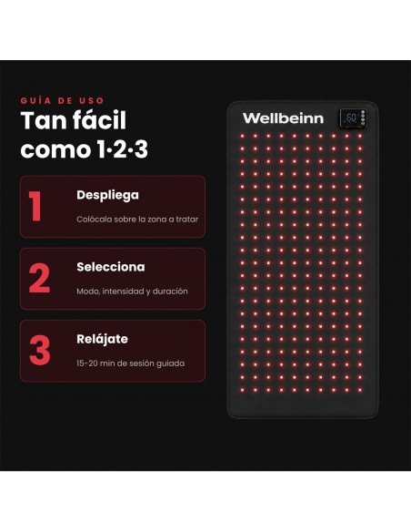 Esterilla de luz roja - redinn mat Esterilla de luz roja - redinn mat
