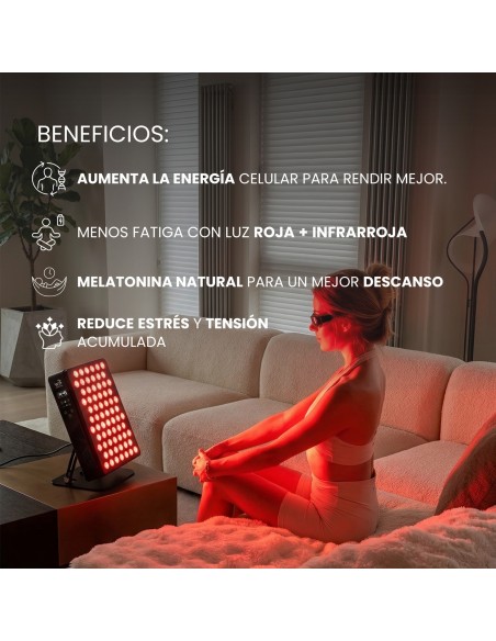 Panel de luz roja - redinn panel
