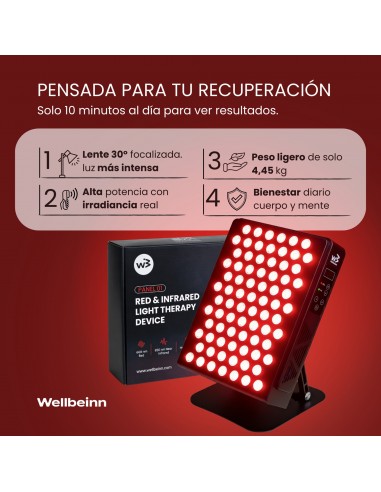Panel de luz roja - redinn panel