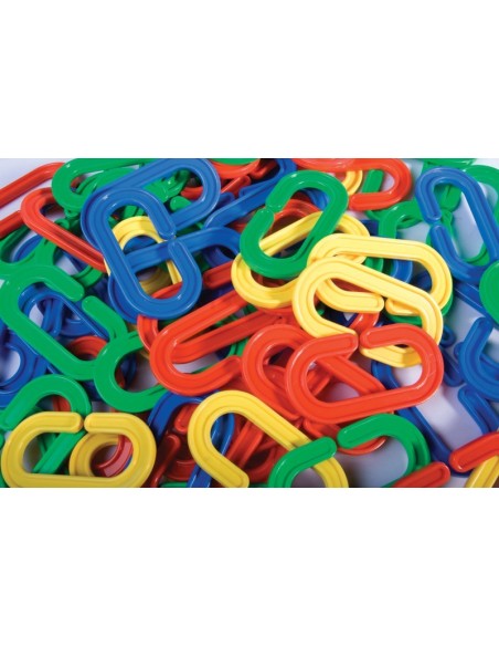 Cadenas engarzables planas. Set de 80 piezas