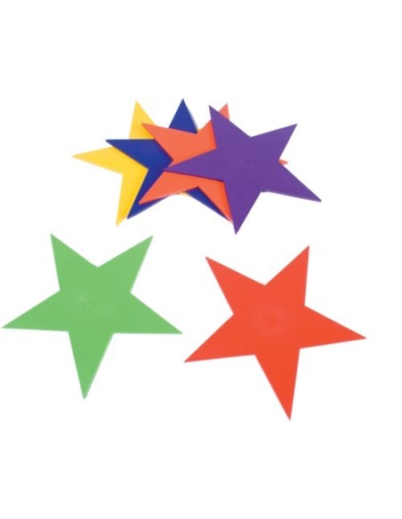 Set de Estrellas de Caucho para Psicomotricidad – 6 Unidades
