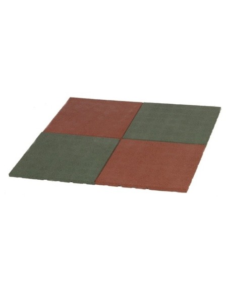 Baldosas de Caucho 2,5 cm. Set 4 Uds.