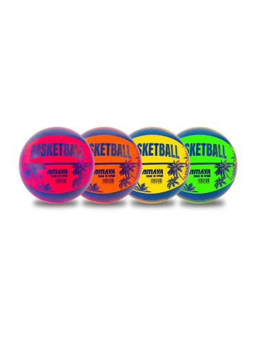 Balón de Baloncesto de Foam Ø 190 mm – Colores Surtidos