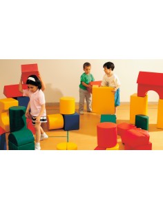 CONJUNTO DE FIGURAS DE FOAM RECUBIERTO - 22 PIEZAS
