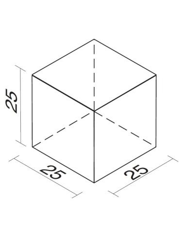 Figura de Foam Recubierto Nº12 – 25 x 25 x 25 cm