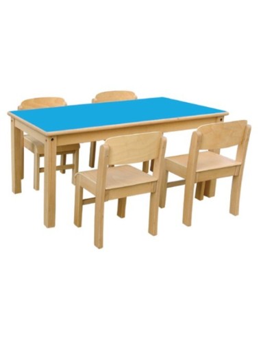 Mesa De Madera - Modelo 2 Rectangular