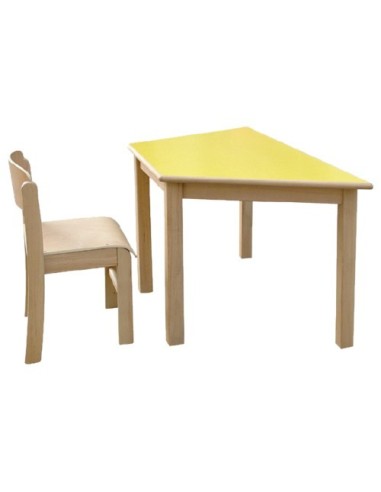 Mesa De Madera - Modelo 4 Trapecio