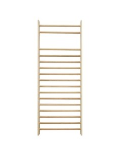 Espaldera Simple de Madera de Haya 2,6 x 1 m – 16 Peldaños