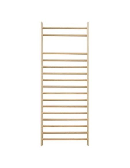 Espaldera Simple de Madera de Haya 2,6 x 1 m – 16 Peldaños