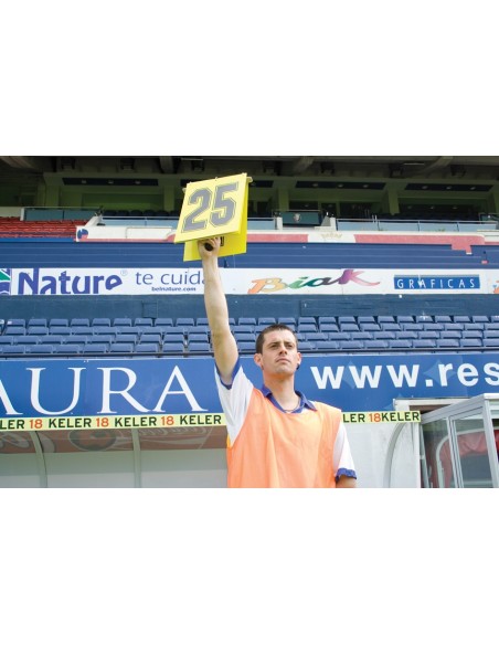 Pancarta de Sustitución de jugador