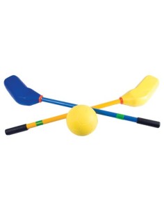 Set Hockey Foam 12 Mazas + Pelota