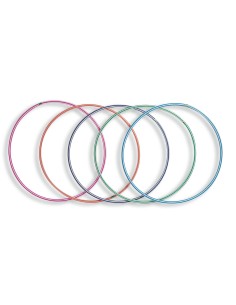Aro Hula Hoop Rayas – 82 cm (2 colores)