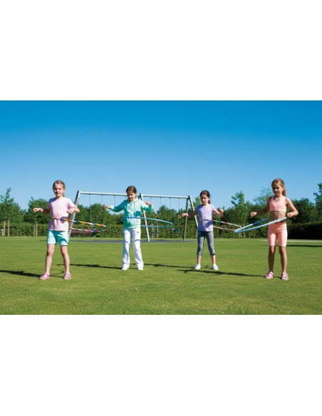 Aro Hula Hoop Rayas – 82 cm (2 colores)