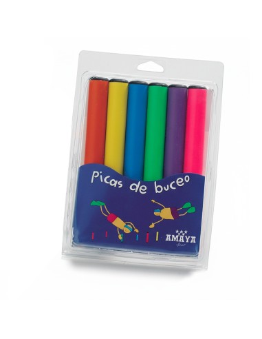 Set 6 Picas de Buceo PE – Juegos Piscina