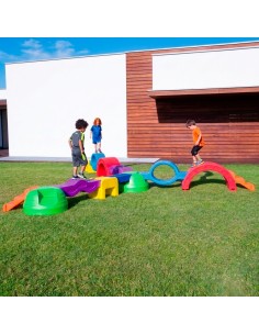 Recorrido Motriz Sensorial 7 Piezas – Circuito Modular Infantil