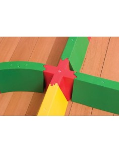 Cruz de unión pasillo acoplable