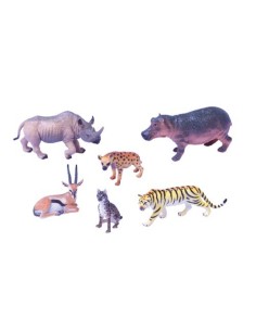 Set Nº1 Animales Salvajes Figuras Realistas