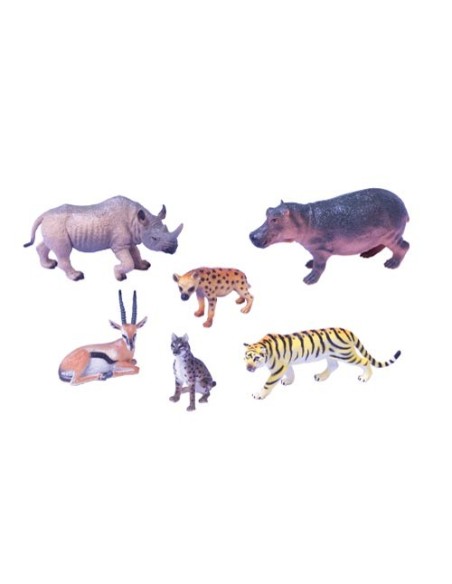 Set Nº1 Animales Salvajes Figuras Realistas