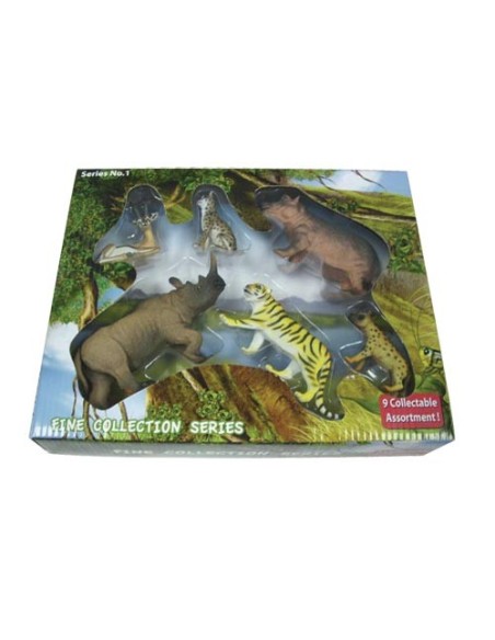 Set Nº1 Animales Salvajes Figuras Realistas