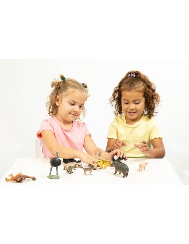 Set Nº1 Animales Salvajes Figuras Realistas