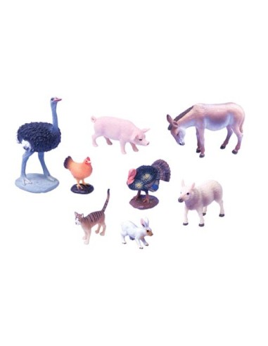Set Animales nº4 – Figuras Educativas de Granja y Naturaleza