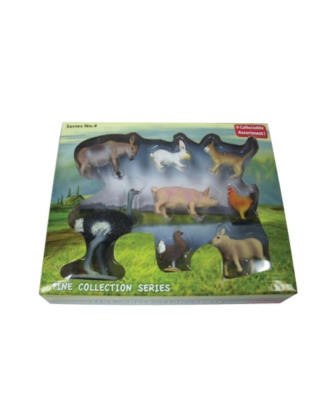 Set Animales nº4 – Figuras Educativas de Granja y Naturaleza