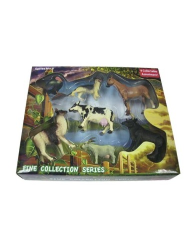Set aminales Nº 5 Granja y Campo – Figuras Realistas