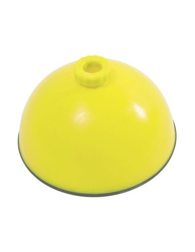 Base rellenable hueca con base antideslizante. Ø 24 cm.