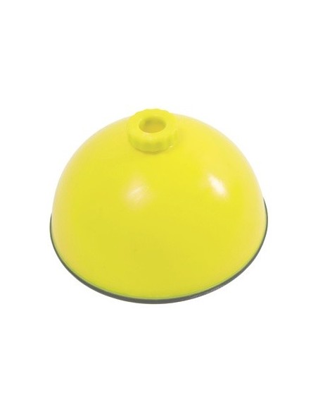 Base rellenable hueca con base antideslizante. Ø 24 cm.
