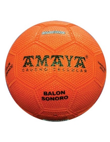Pelota sonora de caucho celular balonmano. Ø150 mm