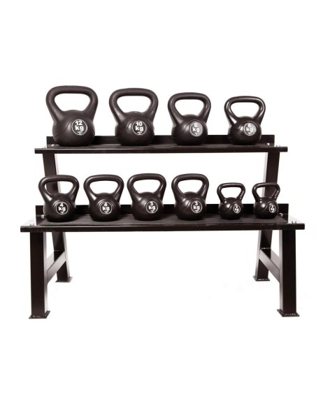 Estantería Soporte Kettlebells, Pesas Rusas