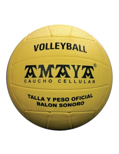 Pelota sonora de caucho celular volley