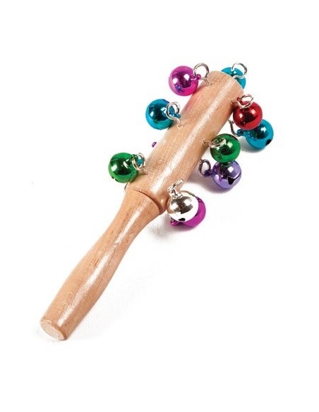 Mini Cascabel con Mango de Madera – 17 cm