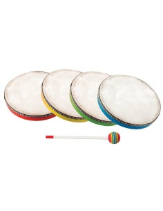 Tambor de mano infantil de colores