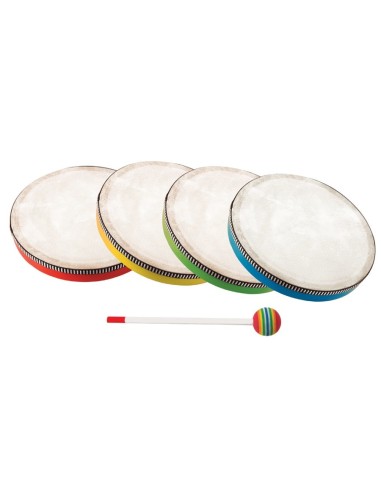 Tambor de mano infantil de colores