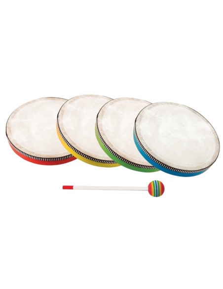 Tambor de mano infantil de colores