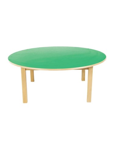Mesa De Madera - Redonda . Ø120 cm