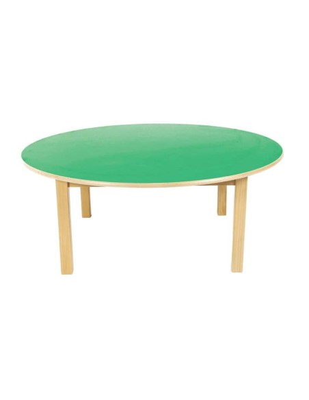 Mesa De Madera - Redonda . Ø120 cm