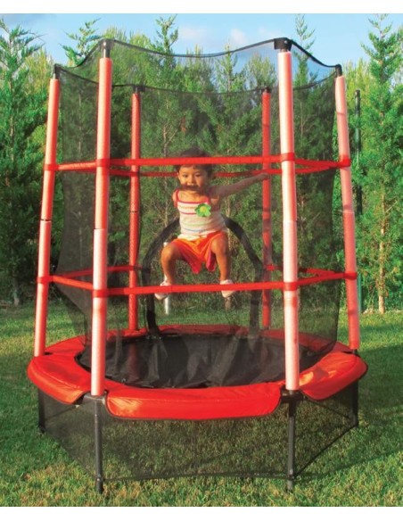 Trampolín 1,4 m con Red de Protección – Cama Elástica