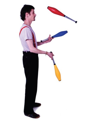 Mazas de Malabares Butterfly – Set 3 uds Profesional