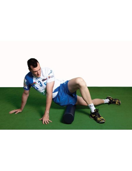 Cilindro Pilates Recubierto de Cuero EVA