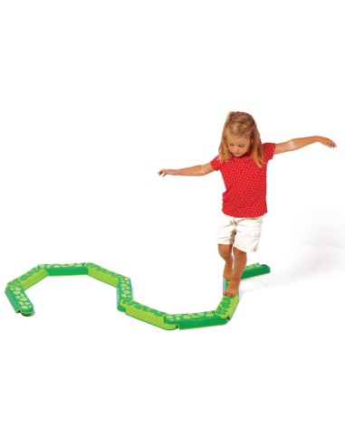 Pasillo Acoplable Snake – Juego de equilibrio infantil (10 piezas)