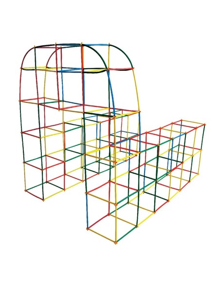 Arquitectura tubos - Juego de construcción 3D educativo Arquitectura tubos - Juego de construcción 3D educativo
