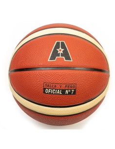 Balón basket bicolor caucho