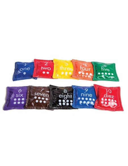 Saquitos números BEAN BAGS