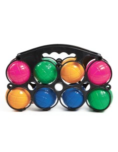 Set de 8 bolas de petanca y boliche