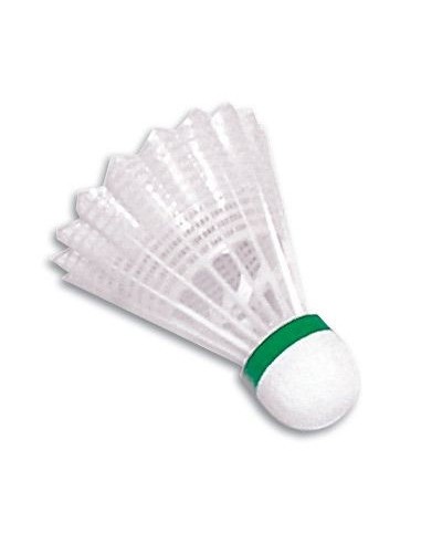 Volante de Bádminton de Vinilo Verde – Velocidad Lenta