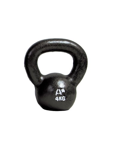 Kettlebell Cast Iron Pesa Rusa Kettlebell Hierro Fundido – Negro, 4 a 32 kg