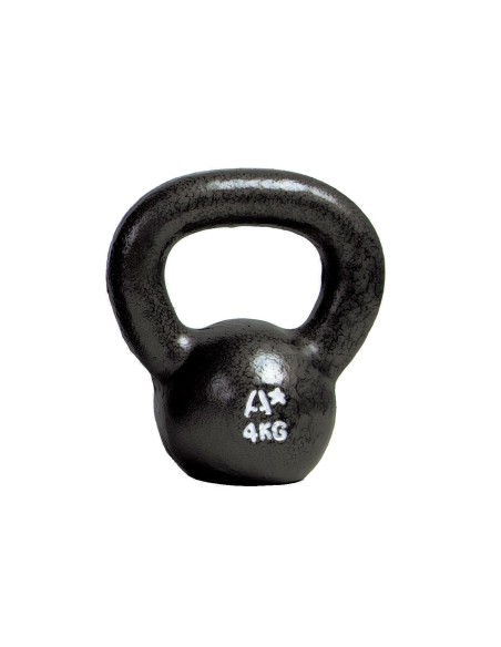 Kettlebell Cast Iron Pesa Rusa Kettlebell Hierro Fundido – Negro, 4 a 32 kg